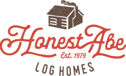 Logo for Honest Abe Log Homes